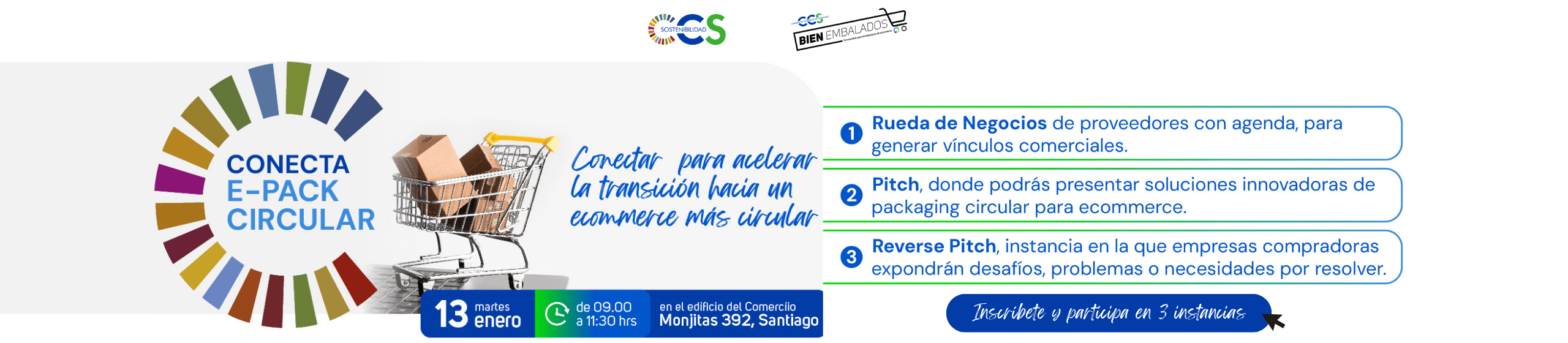 conecta e-pack circular